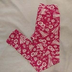 NWoT LuLaRoe OS Sleeping Beauty Leggings